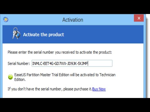 easeus partition master license key